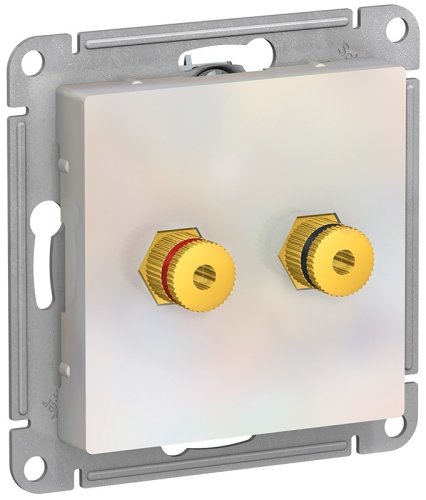 Розетка аудио без рамки Systeme Electric AtlasDesign 2-м. жемчуг фото Розетка аудио без рамки Systeme Electric AtlasDesign 2-м. жемчуг картинка